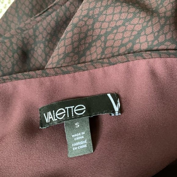 Reversible Spaghetti Strap Top Burgundy/fudge - Picture 4 of 4